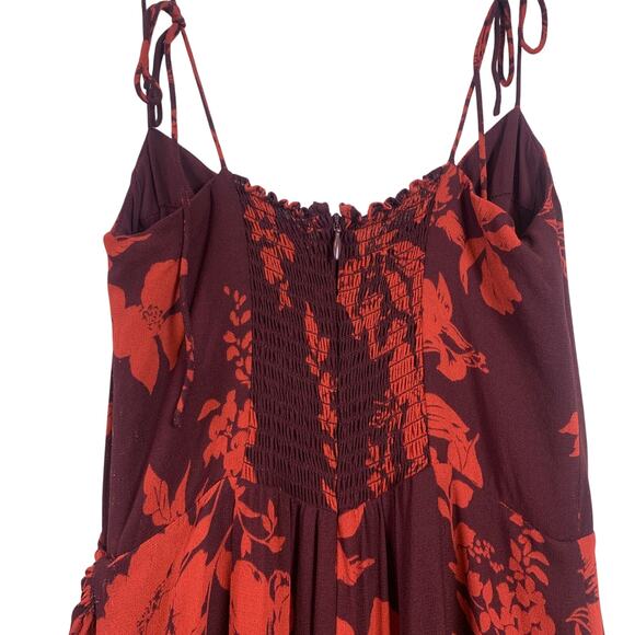 Reformation Kourtney Floral Midi Slip Dress Divina Size 2 - Picture 8 of 11
